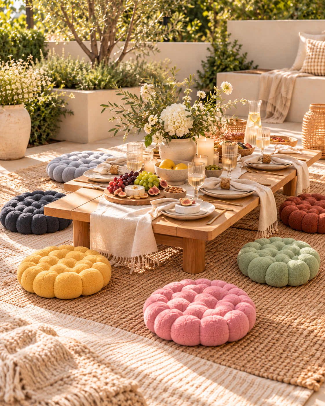 Biscuit Seat Cushion - Small