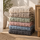Lightweight Flannel Throw Blanket