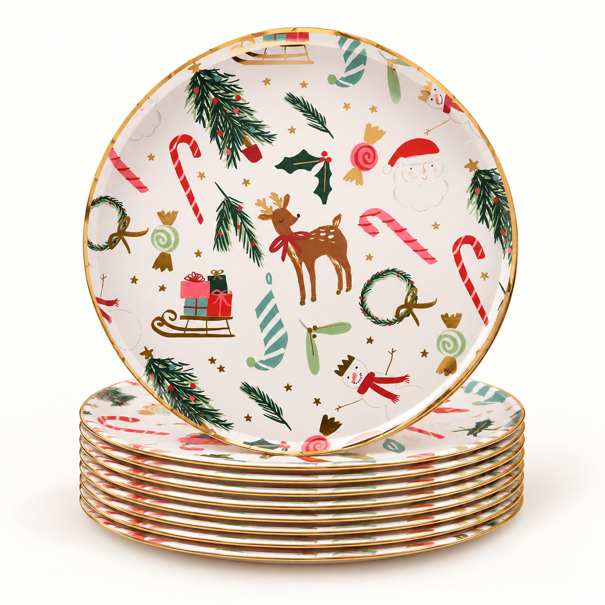 Disposable Christmas Tableware