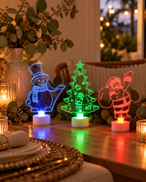 LED Mini Colour-Changing Acrylic Christmas Light