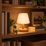 Mini Wooden Table Lamp