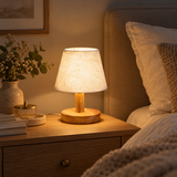Mini Wooden Table Lamp