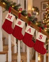 Red Letter Christmas Stocking Decoration