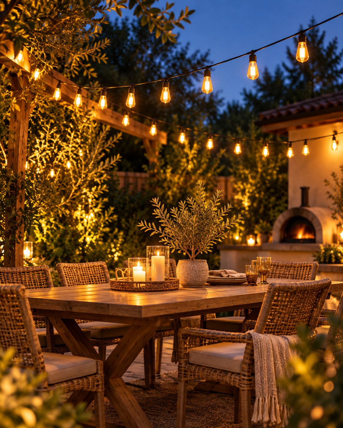 Waterproof Solar Outdoor String Lights